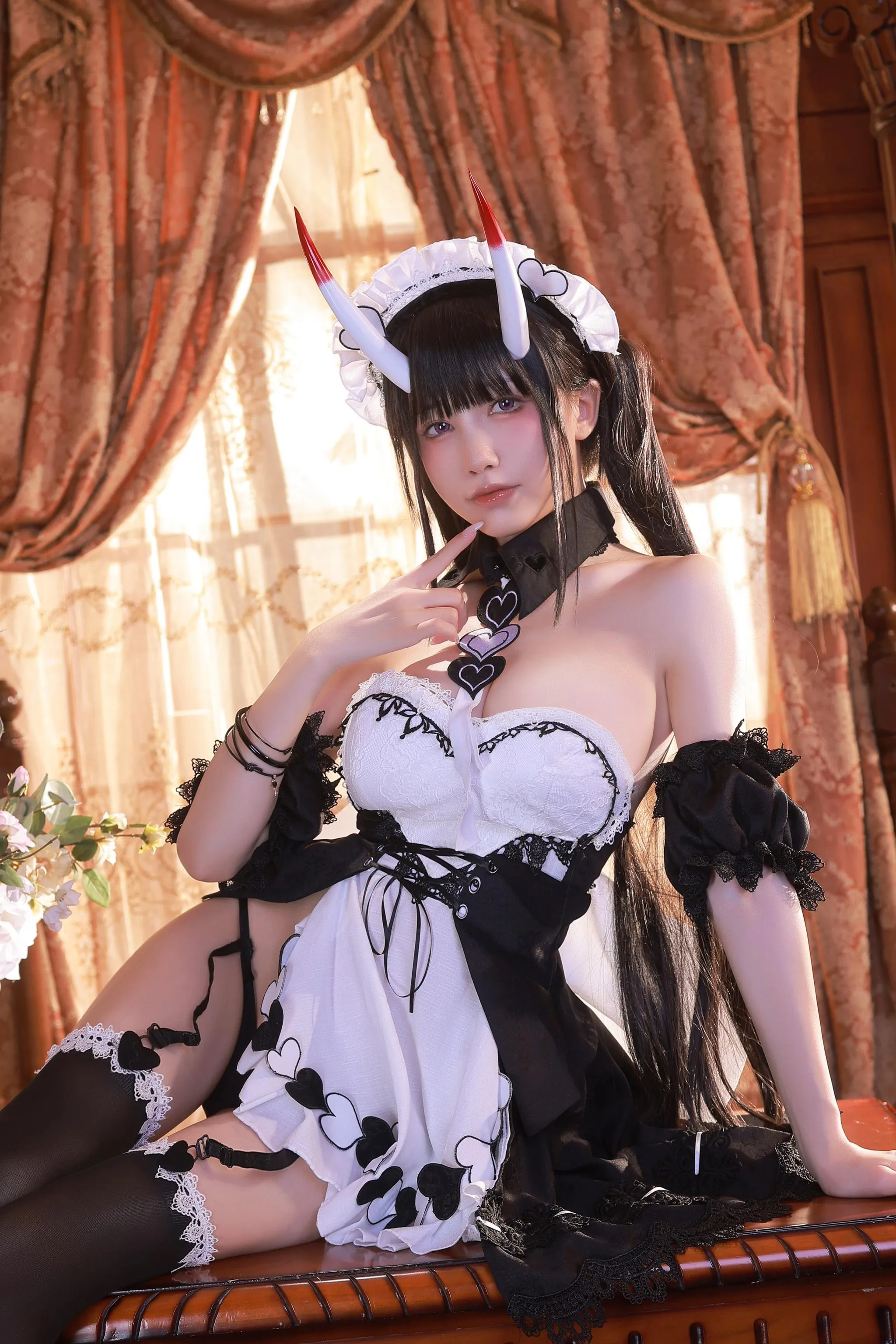 水淼Aqua – NO.123 AzurLane诺西罗女仆 [61P]插图8